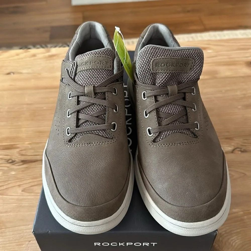 ROCKPORT ZADEN UBAL OX NEW IN BOX MENS SIZE 8.5 OLIVE COLOR - Picture 2 of 11